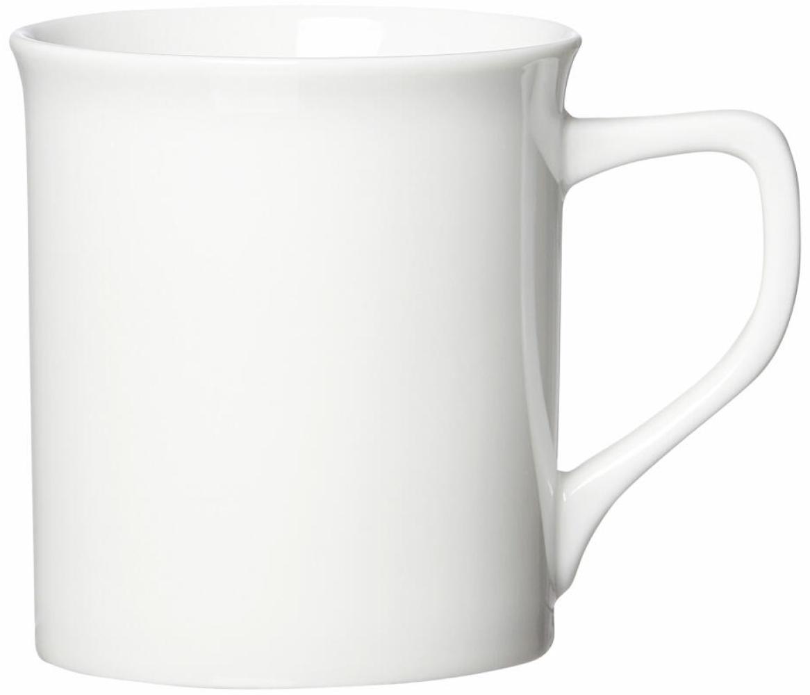 Ritzenhoff & Breker Kaffeebecher Simple, Kaffee Becher, Tasse, Porzellan, Weiß, 400 ml, 420746 Bild 1
