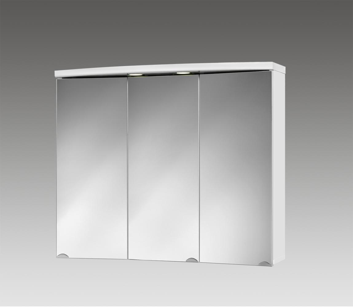 Spiegelschrank Ancona LED alufarben 83cm Bild 1
