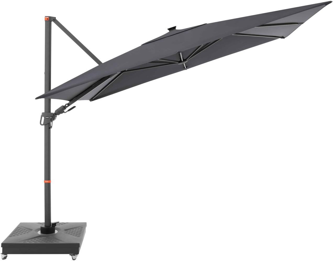 Doppler Sonnenschirm "myZone 220 x 300 LED Pendel", anthrazit, 300 x 220 cm Bild 1