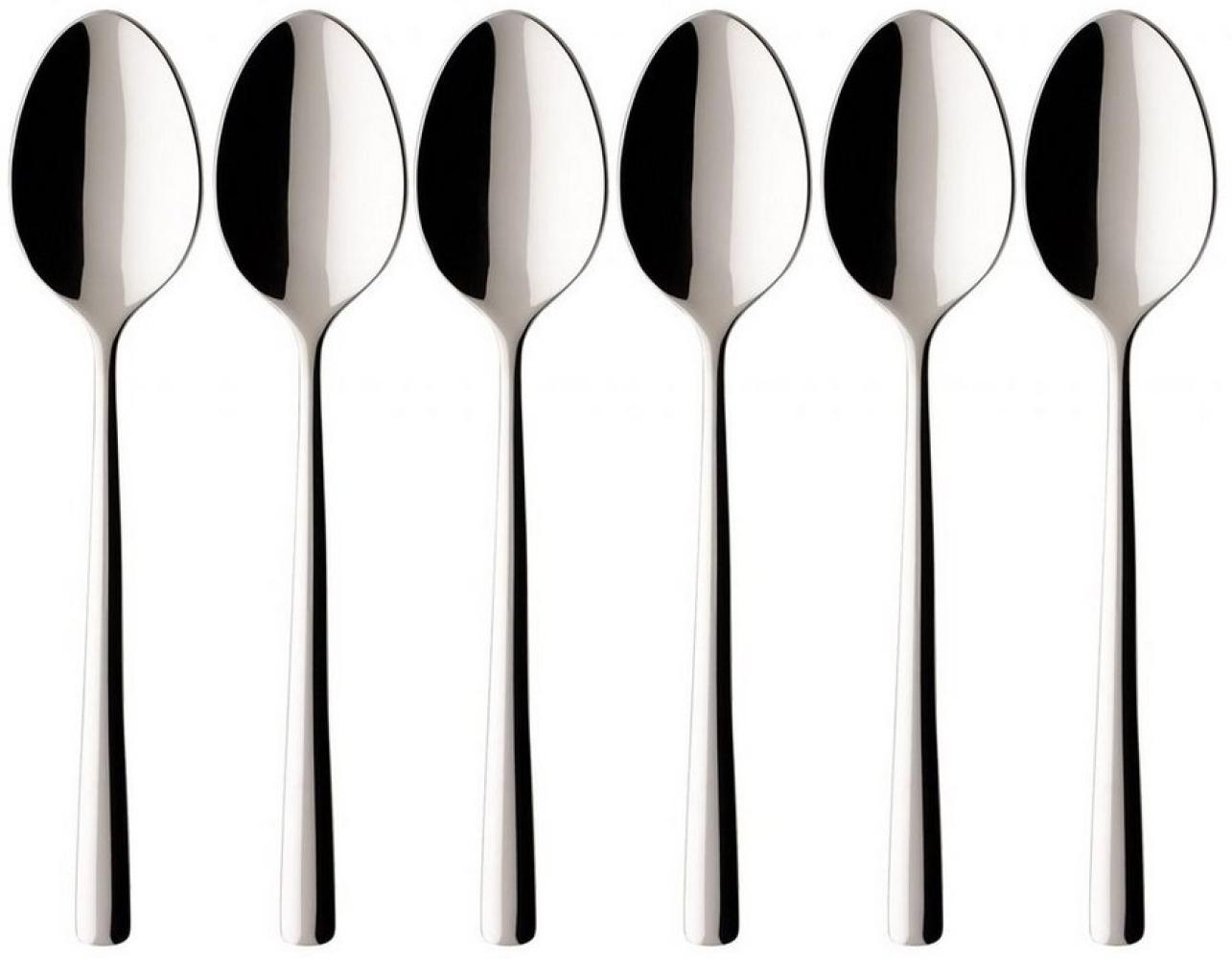 Villeroy & Boch Besteck-Set Piemont Espresso- und Mokkalöffelset (6-tlg), 6 Personen, Edelstahl Bild 1