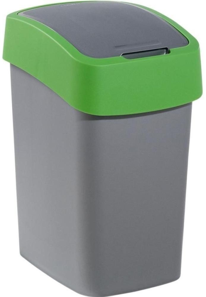 Curver Pacific Flip recycle bin tilting 25L green (CUR000246) Bild 1