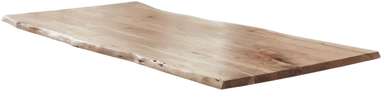 Tischplatte Baumkante Akazie Natur 200x100 cm NOAN 523704 Bild 1
