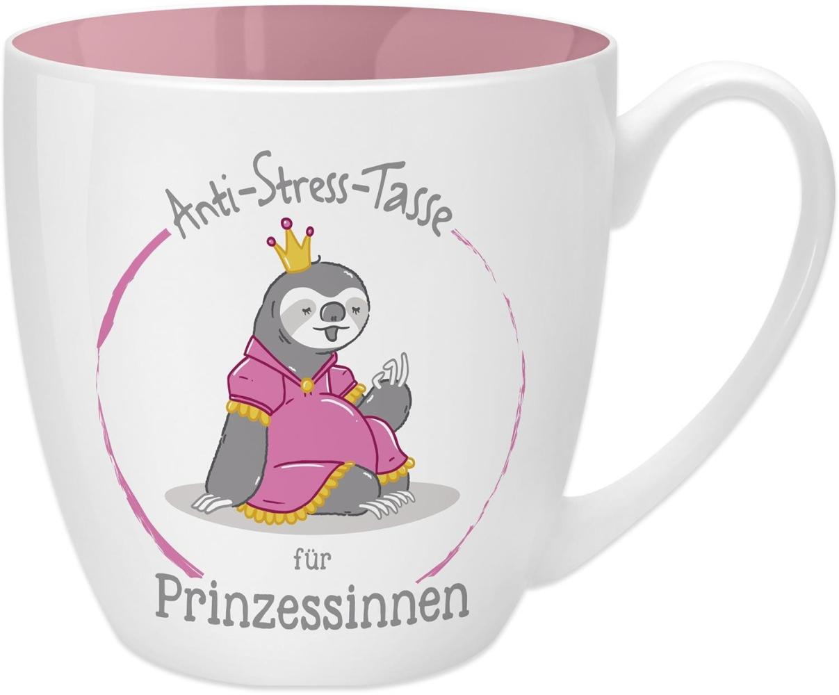 GRUSS & CO Anti-Stress-Tasse Motiv "Prinzessin" | Tasse mit Spruch, 45 cl, New Bone China | Geschenk für Sie | 45519 Bild 1