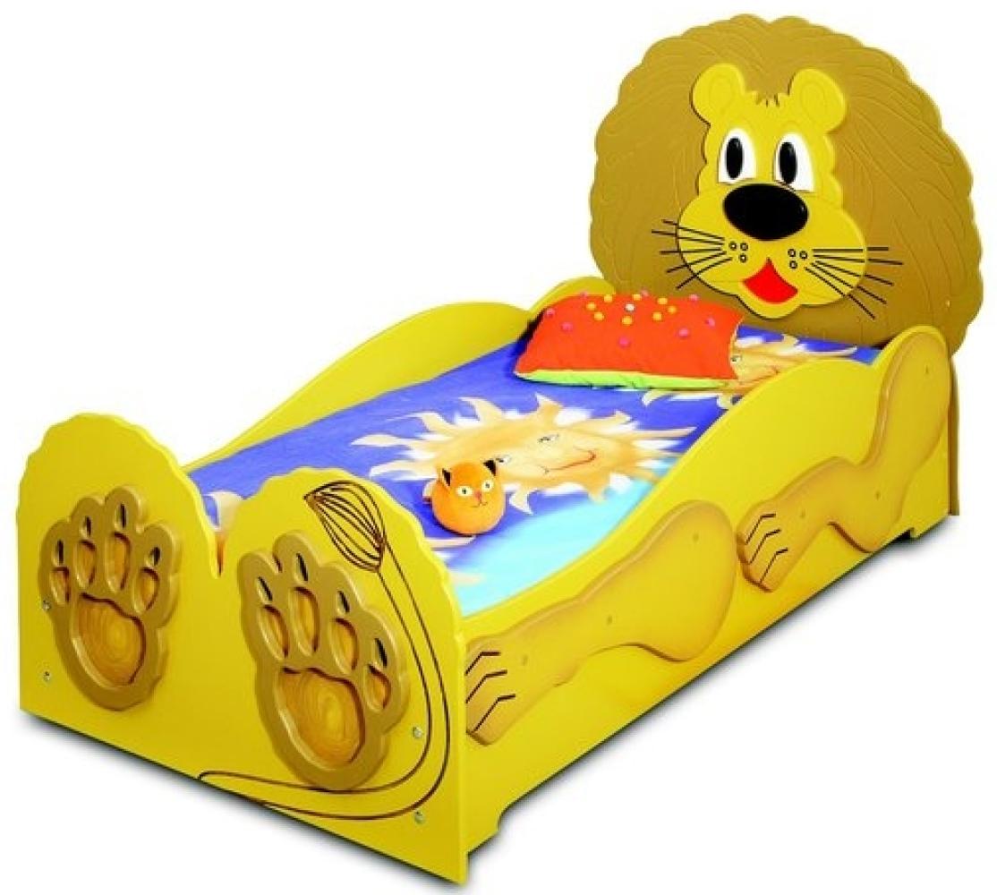Kinderbett Jugendbett Bett Betten Inkls Matratze Holzbett Tier Löwe Kindermöbel Bild 1