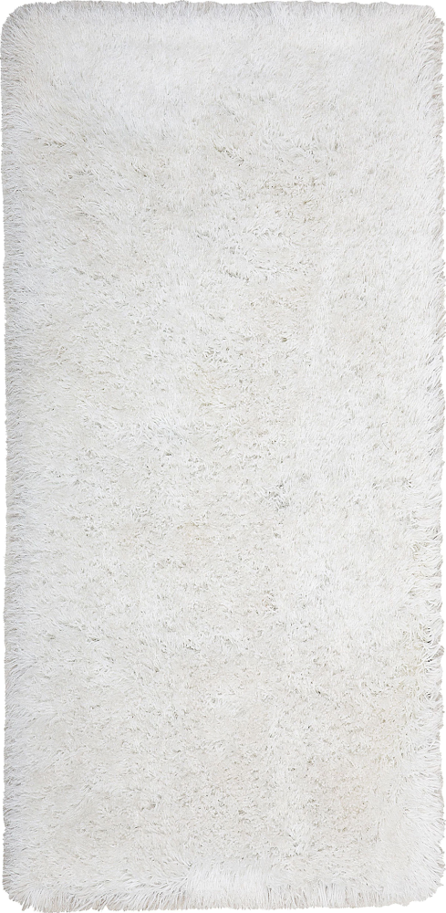 Teppich weiß 80 x 150 cm Shaggy CIDE Bild 1