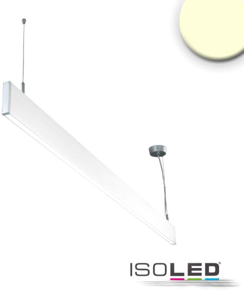 ISOLED LED Hängeleuchte Linear Up+Down 600, 25W, prismatisch, linear-verbindbar, weiß, warmweiß Bild 1