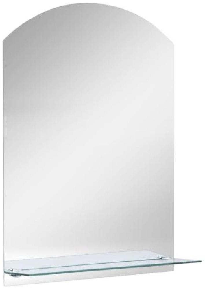 vidaXL Wandspiegel mit Regal 20×40 cm Hartglas [249429] Bild 1