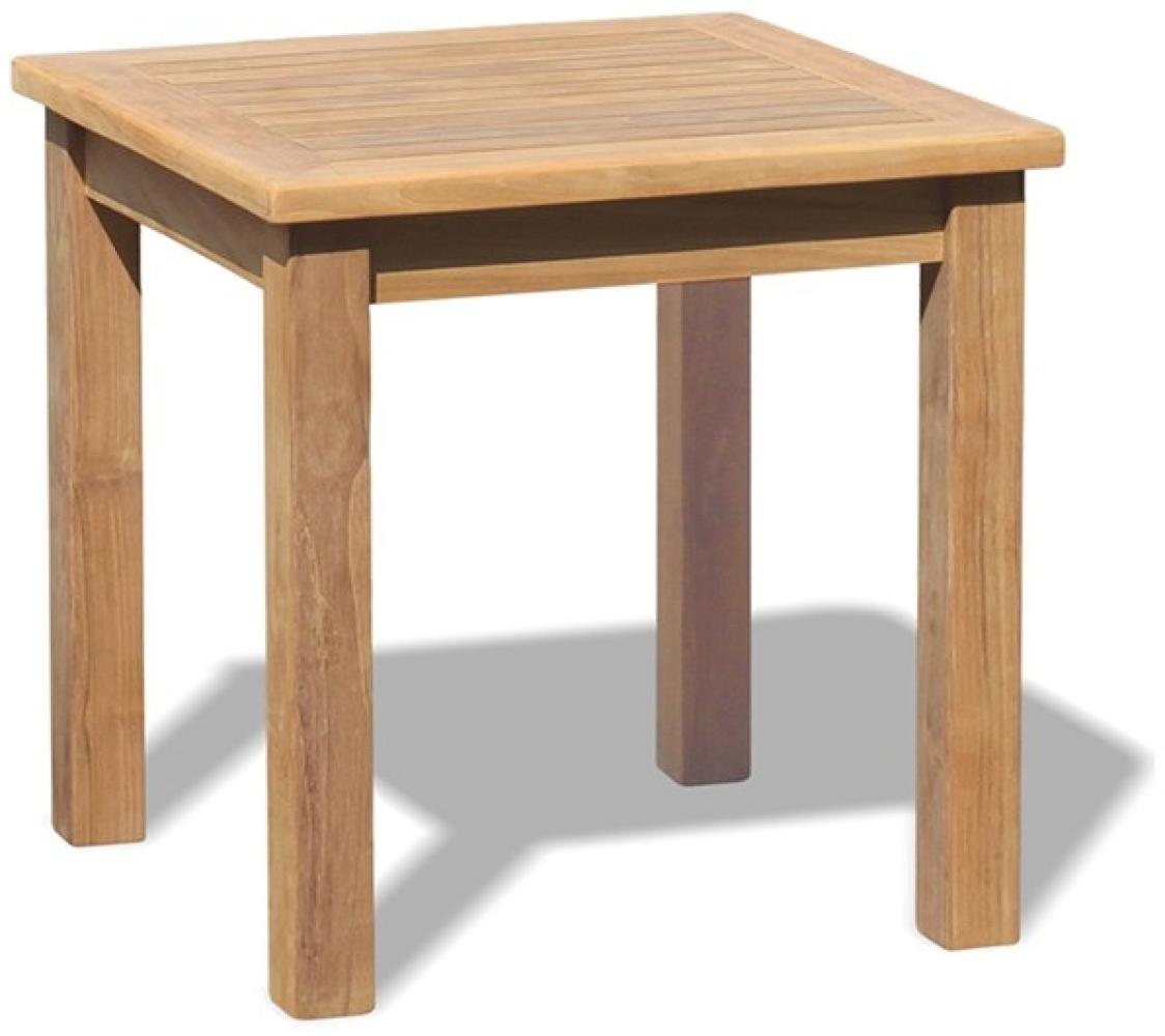 Gartenmöbelset Piceno aus Teakholz 2 Stühle + Tisch Modena Bild 1