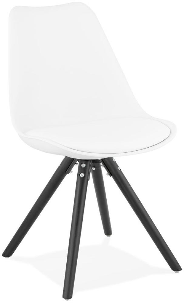 Kokoon Design Stuhl Momo Holz Weiß Bild 1