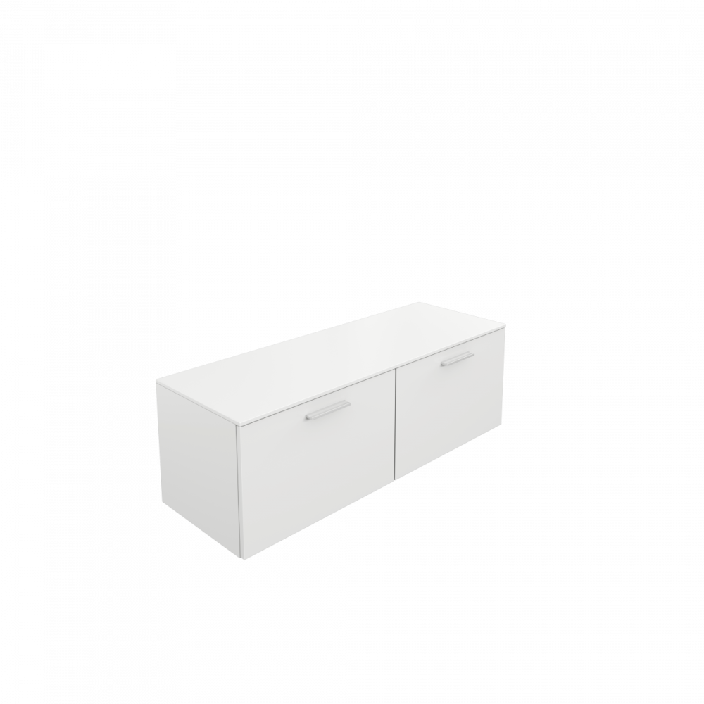 Gallery-M Lowboard 'Arrive' mit 2 Schubkästen, Eiche weiß, ca. 42x42x120 cm Bild 1