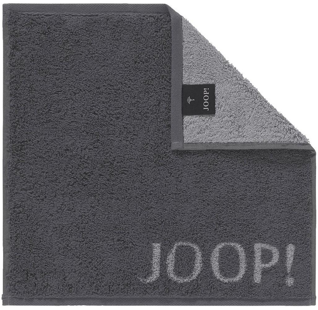 JOOP Frottier Handtücher Classic | Seiflappen 30x30 cm | anthrazit Bild 1