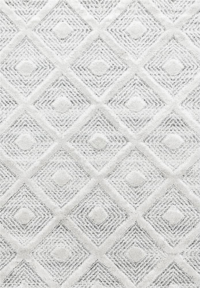 Hochflor Teppich Pepe rechteckig - 160x230 cm - Grau Bild 1