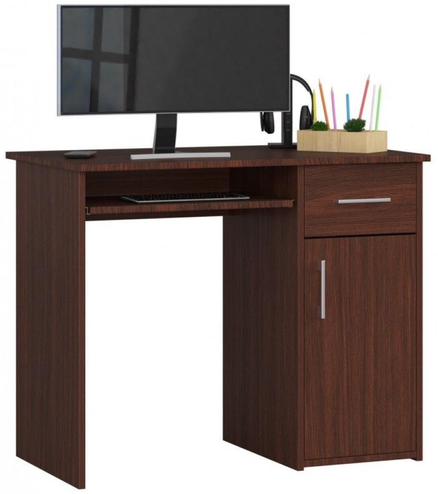 Schreibtisch Bürotisch Tisch A800 90x50x74 cm Wenge Bild 1