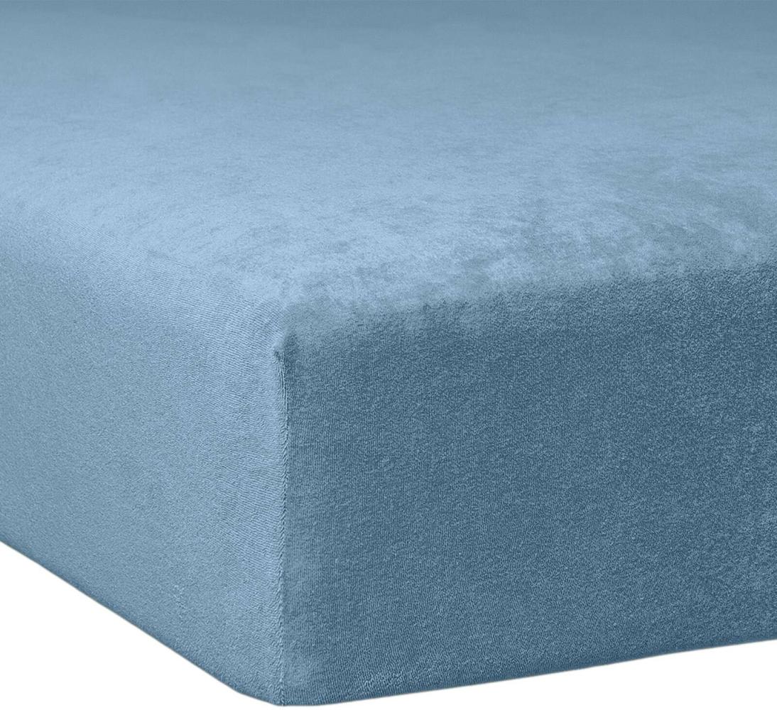 Traumschlaf Flausch Biber Boxspring Matratzen Spannbettlaken|140x200 cm - 160x200 cm| korn Bild 1