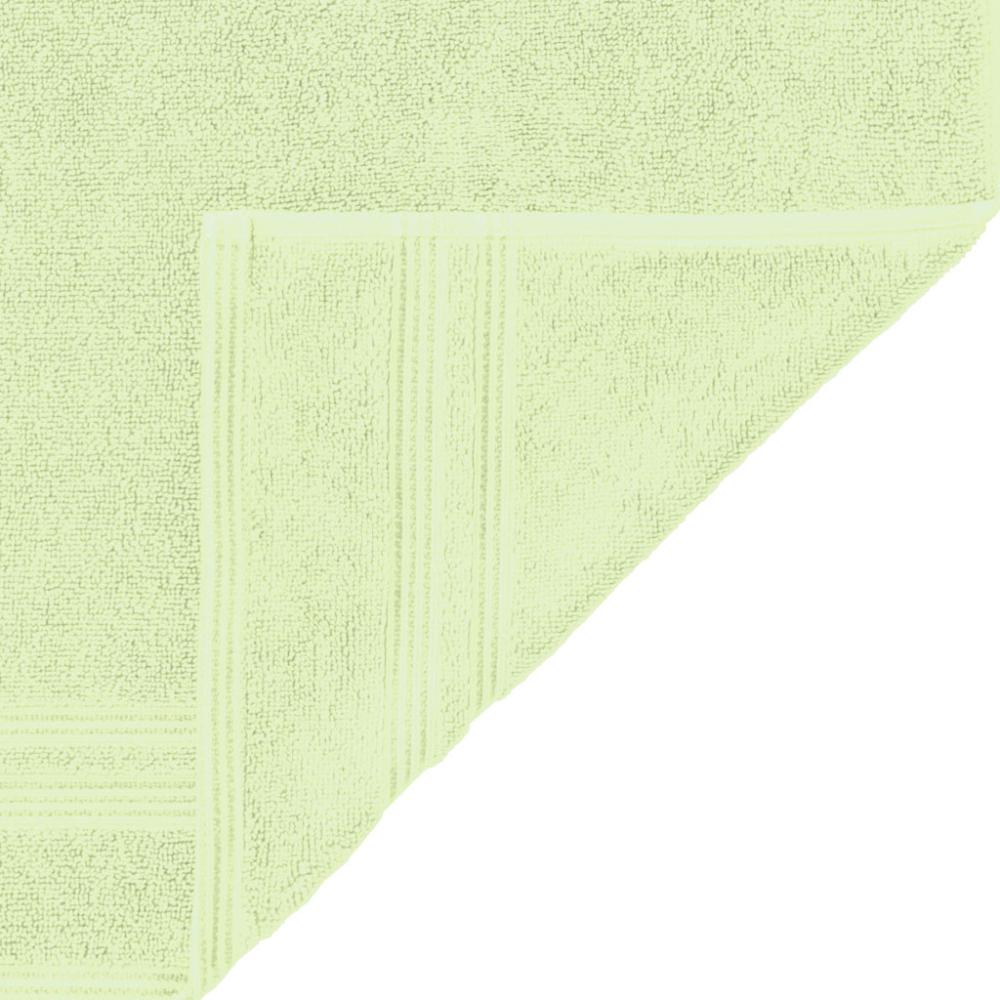 Manhattan Gold Waschlappen 16x21cm hellgrün 600g/m² 100% Baumwolle Bild 1