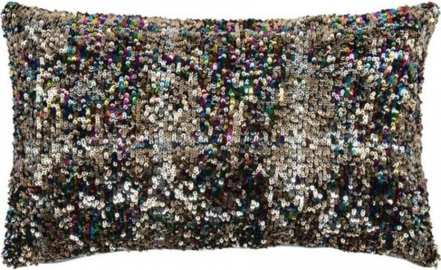 pad Kissenhülle Sparkle Dusty Blue Pailetten (30x50cm) 11725-K20-3050 Bild 1