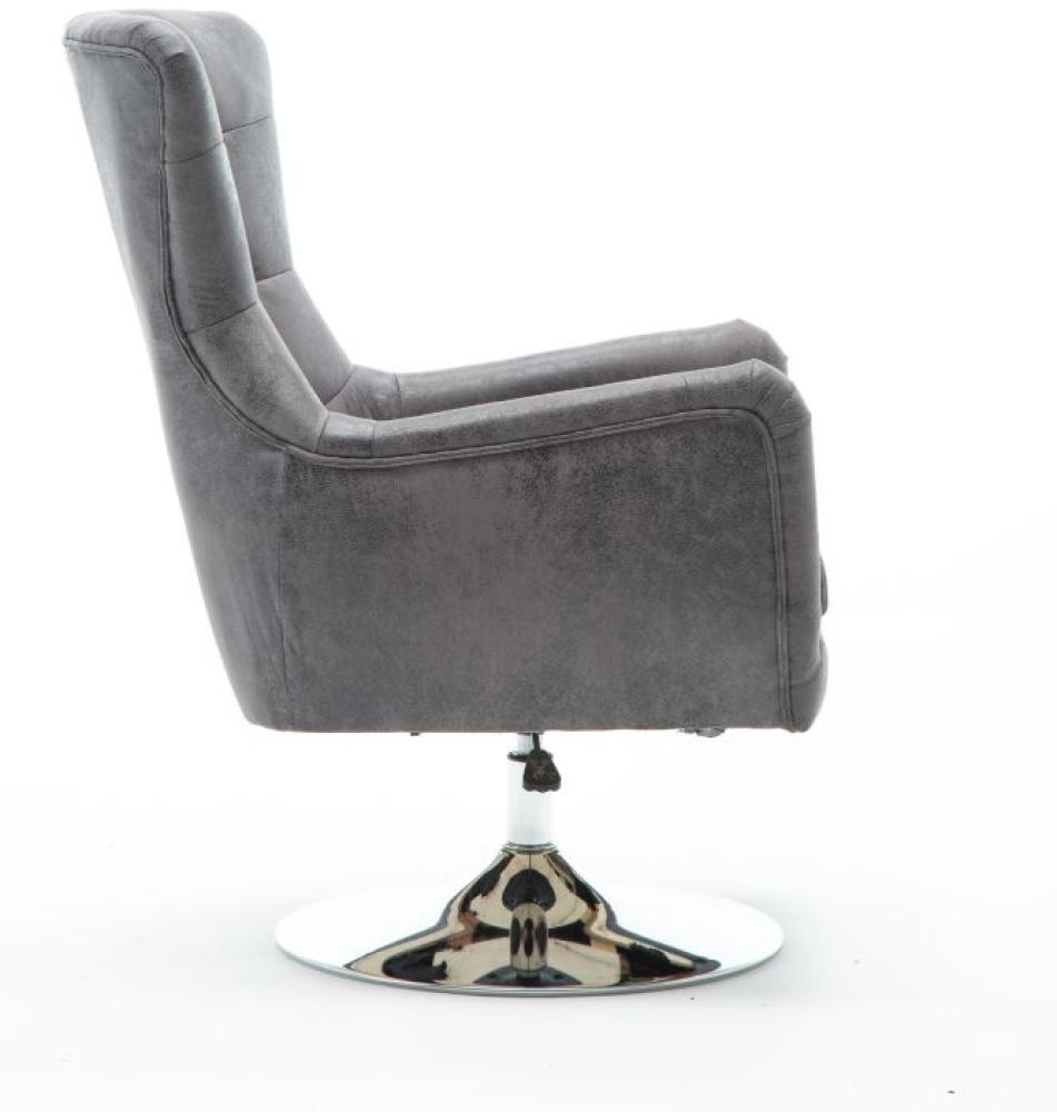 SIT&CHAIRS Sessel Stahl Polyurethan Grau Bild 1