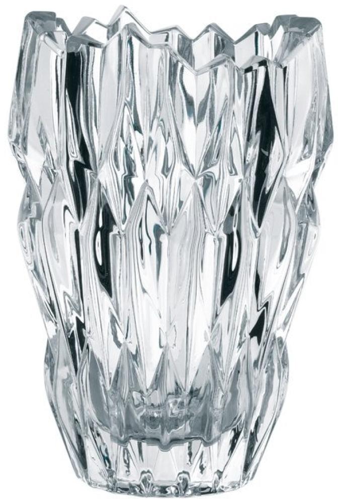 Nachtmann Vorteilsset 2 x 1 Glas/Stck Vase oval 255/152/16cm Quartz 88333 und Geschenk + Spende Bild 1