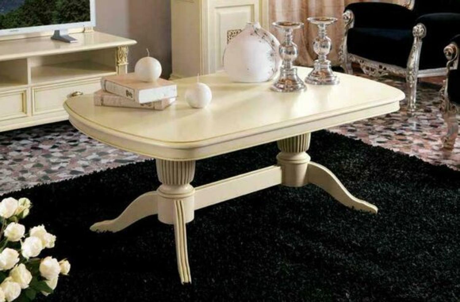 Barock Rokoko Couchtisch Holz Tisch Beistell Sofa Couch Tische Neu Bild 1