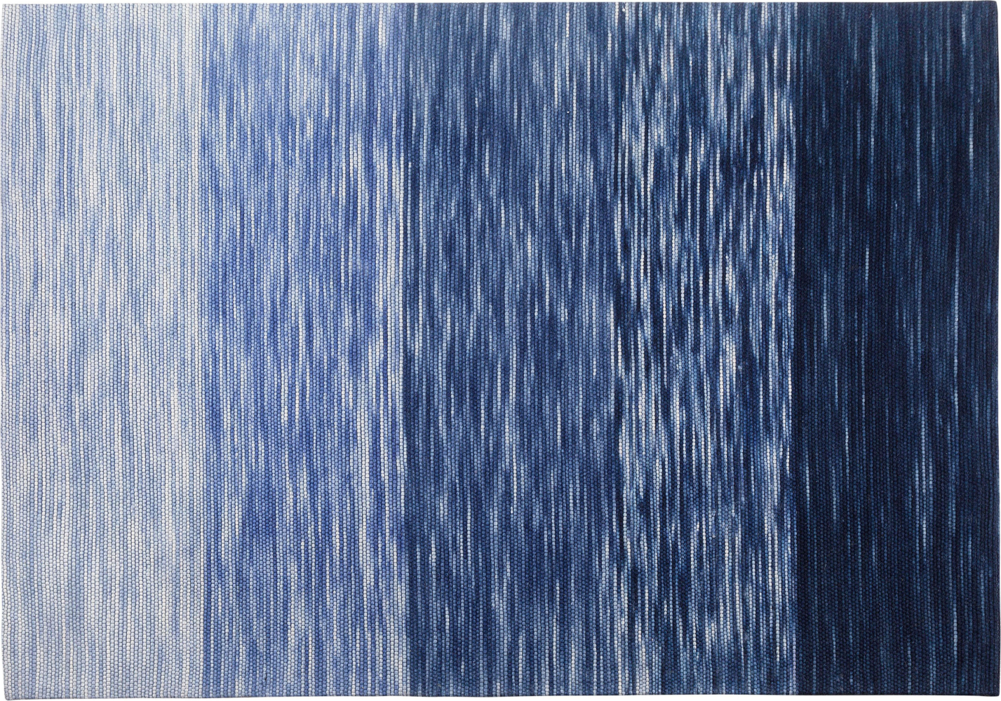 Teppich blau 160 x 230 cm Kurzflor KAPAKLI Bild 1