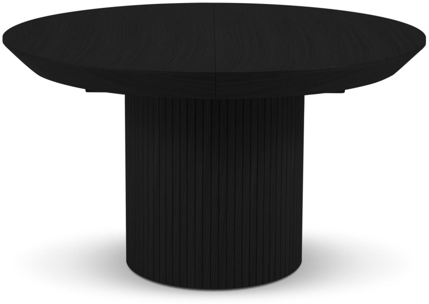 Micadoni 6-Sitzer Tisch ausziehbar Nicole | Oberfläche Black Oak und Black Oak Bild 1