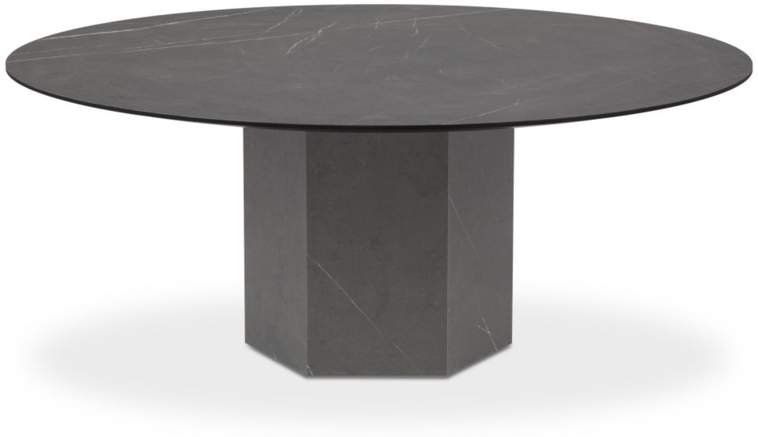 Micadoni 4-Sitzer Tisch Sahara 100cm | Oberfläche Grey Pietra Bild 1
