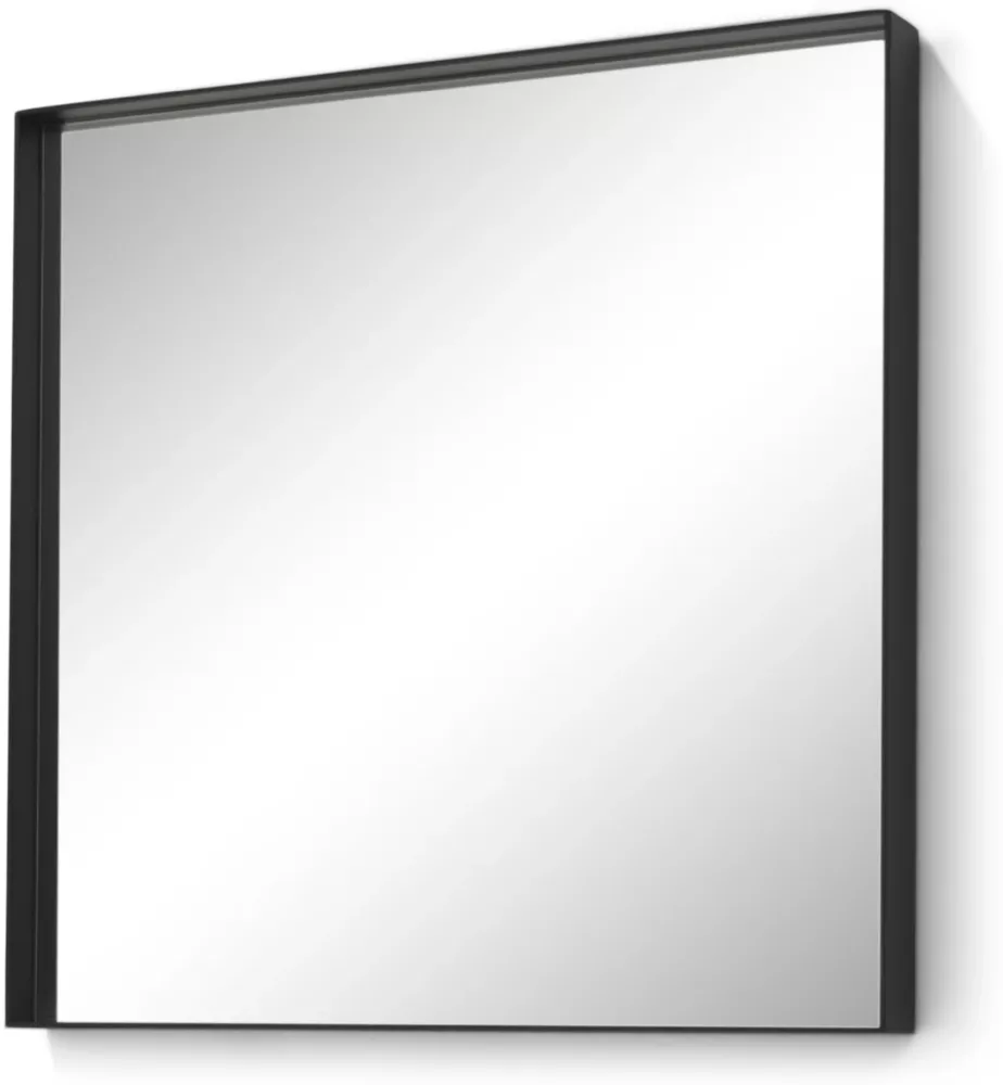 Spinder Spiegel Donna 2 Eckig 60x60cm Schwarz Bild 1
