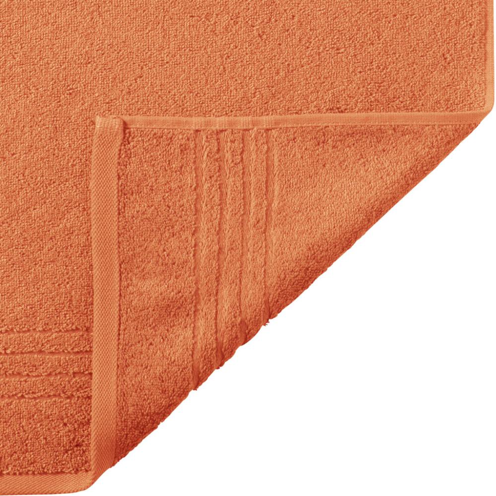 Madison Handtuch 50x100cm orange 500g/m² 100% Baumwolle Bild 1
