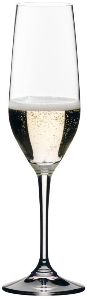 Riedel Vivant Champagne, 4er Set, Champagnerglas, Sektglas, Hochwertiges Glas, 290 ml, 0484/08 Bild 1