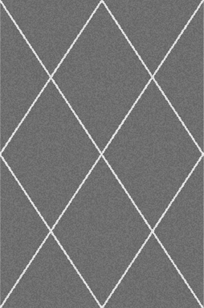 Dekoria Teppich Royal Rhombs dark grey /cream 160x230cm Bild 1