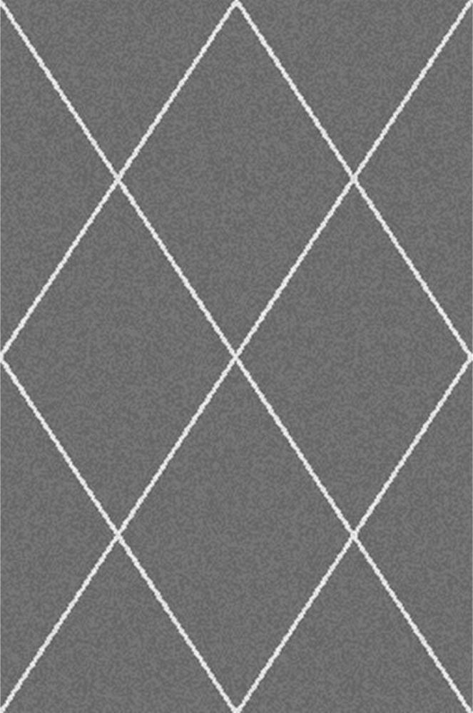 Dekoria Teppich Royal Rhombs dark grey /cream 160x230cm Bild 1