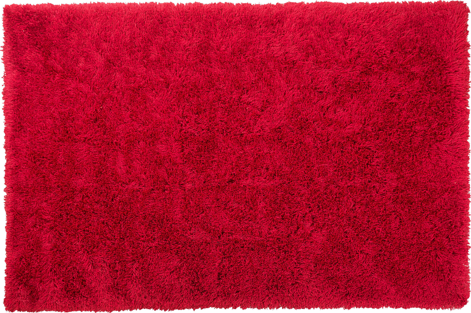 Teppich rot 140 x 200 cm Shaggy CIDE Bild 1