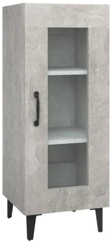 Sideboard Betongrau 34,5x34x90 cm Holzwerkstoff [812406] Bild 1