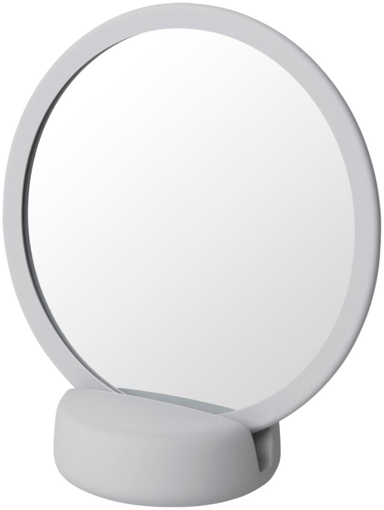 Blomus SONO Kosmetikspiegel, Schminkspiegel, Badezimmerspiegel, Keramik, Silikon, micro chip, 69163 Bild 1
