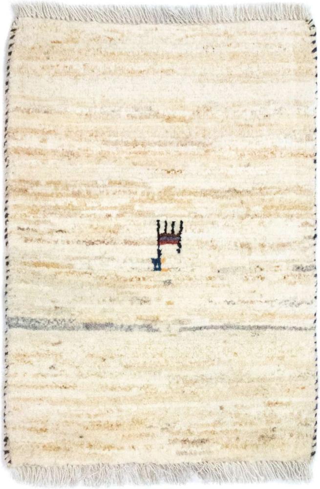 Morgenland Gabbeh Teppich - Perser - 60 x 40 cm - beige Bild 1