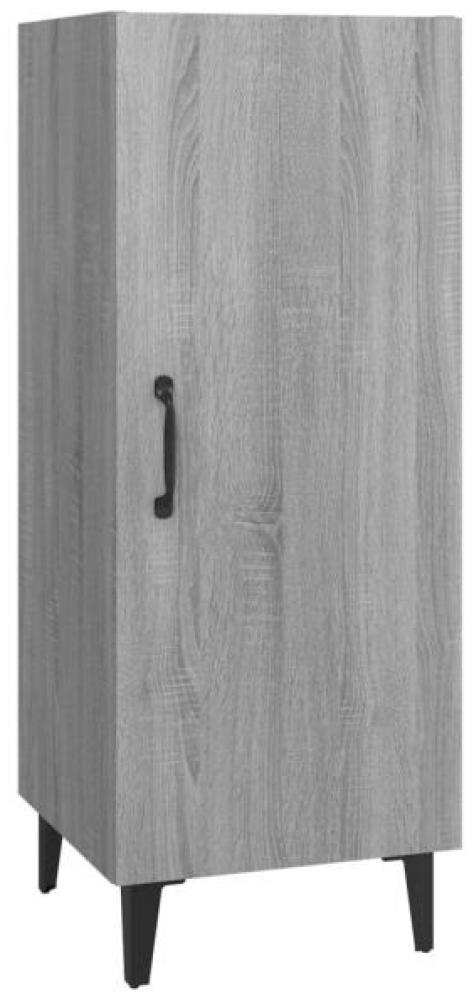Sideboard Grau Sonoma 34,5x34x90 cm Holzwerkstoff [817406] Bild 1