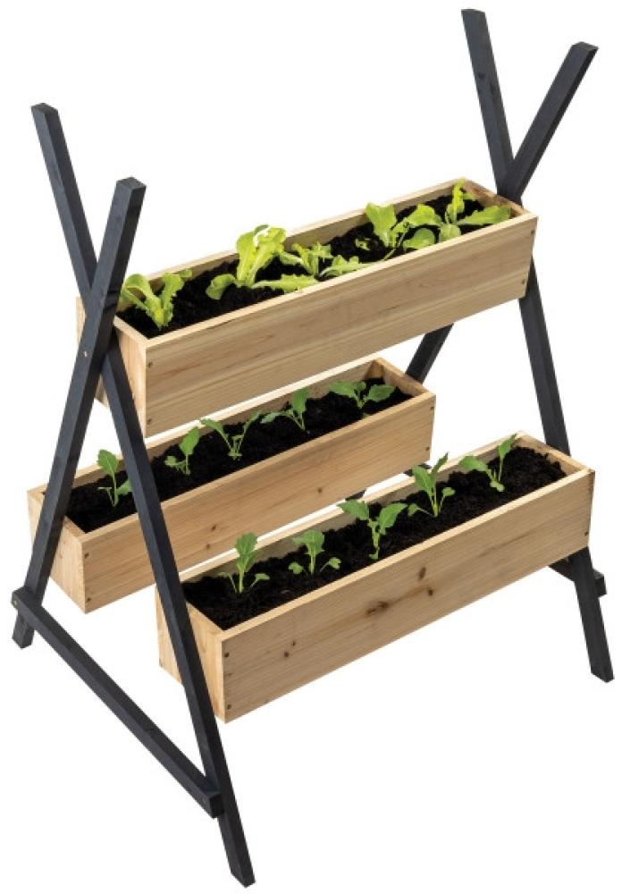 Hochbeet Pflanzkasten Blumenkasten Kräuterbeet von terra-garten® Bild 1