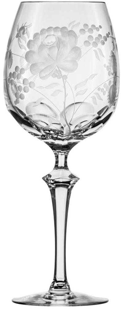 Rotweinglas Kristall Primerose clear (25,5 cm) Bild 1