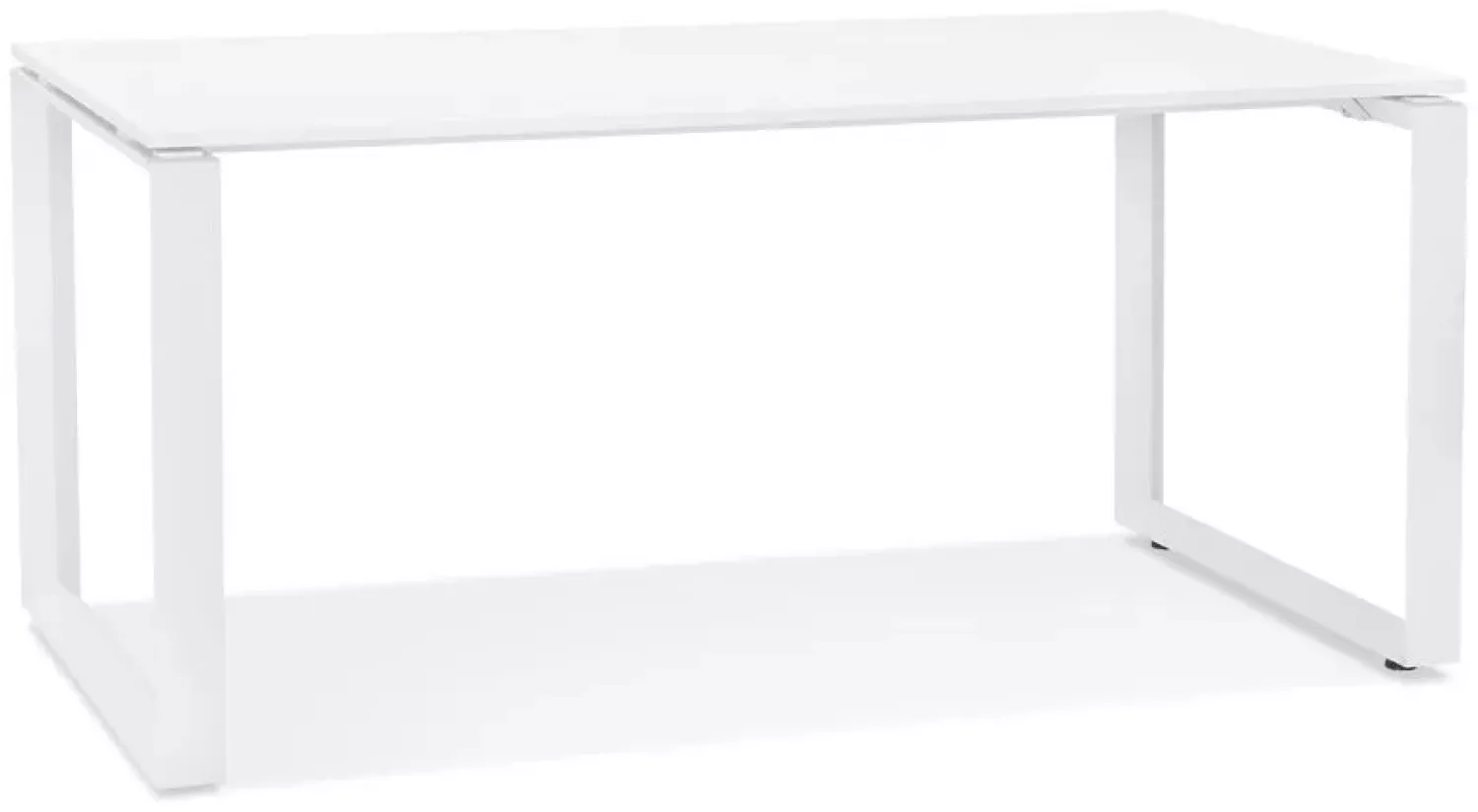 Kokoon Design Schreibtisch Abak Holz Weiß 160 cm Bild 1