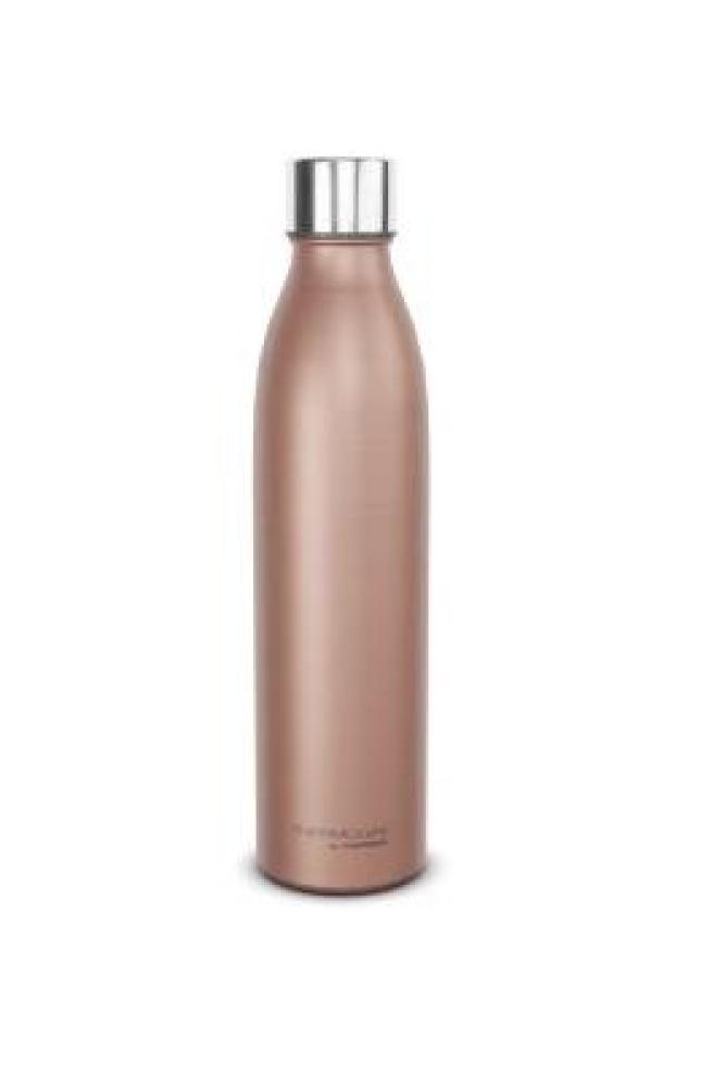 Thermos Bottle Isolierflasche Stahl 0,75 l Rose Gold Mat Bild 1