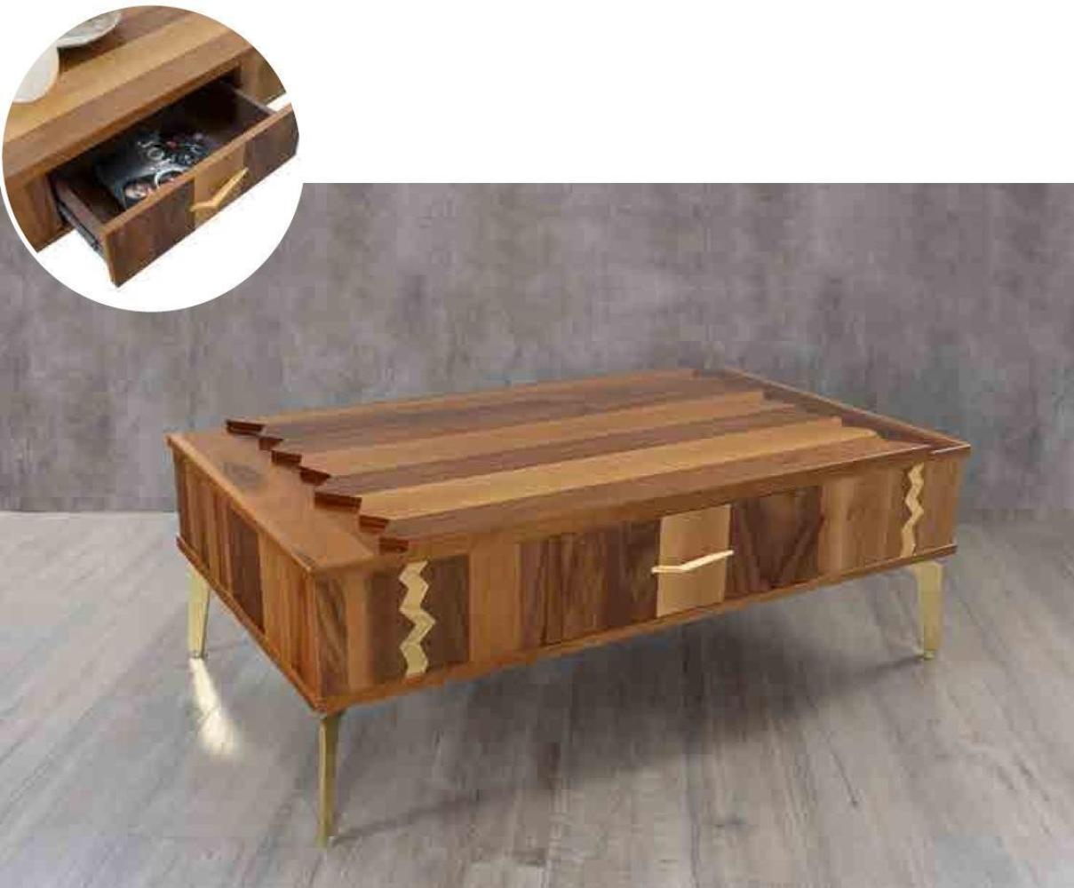 Couchtisch Wohnzimmer Design Tische Couchtische Möbel Tisch Beistelltisch Holz Bild 1