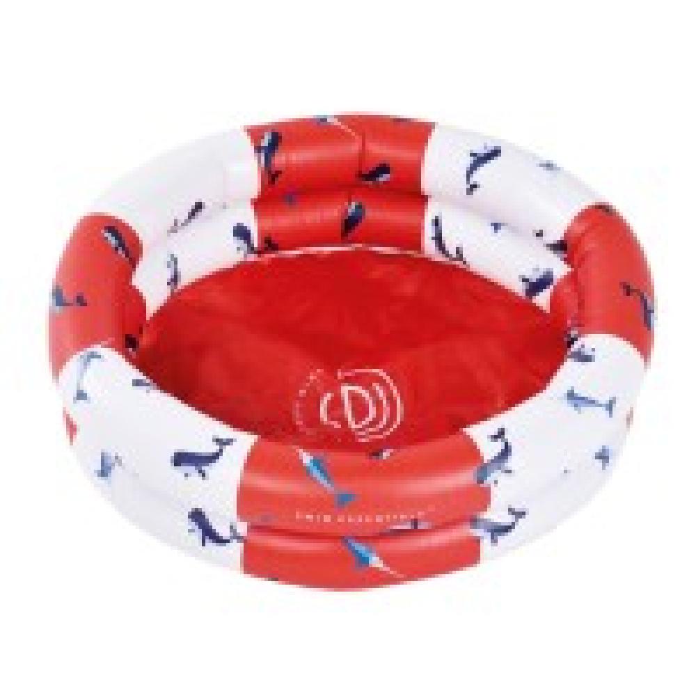 Swim Essentials Red-White Whale Pool - 60 cm Multi Bild 1