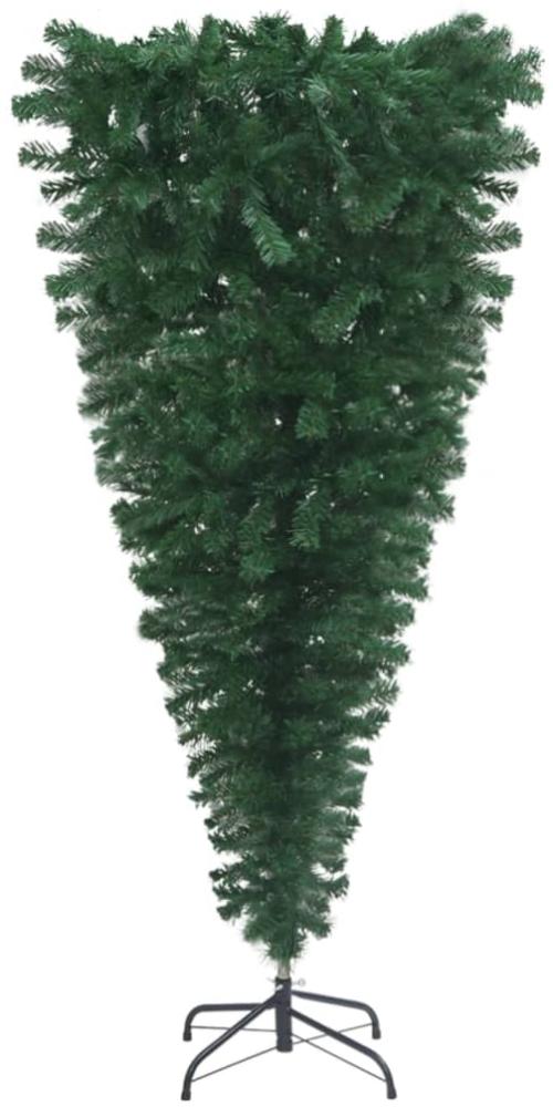 Künstlicher Weihnachtsbaum mit Ständer Umgekehrt Grün 240 cm Bild 1