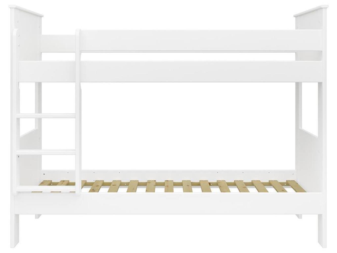 STEENS 'ALBA' Etagenbett 75 x 200 cm, Weiß, inkl. Lattenroste Bild 1