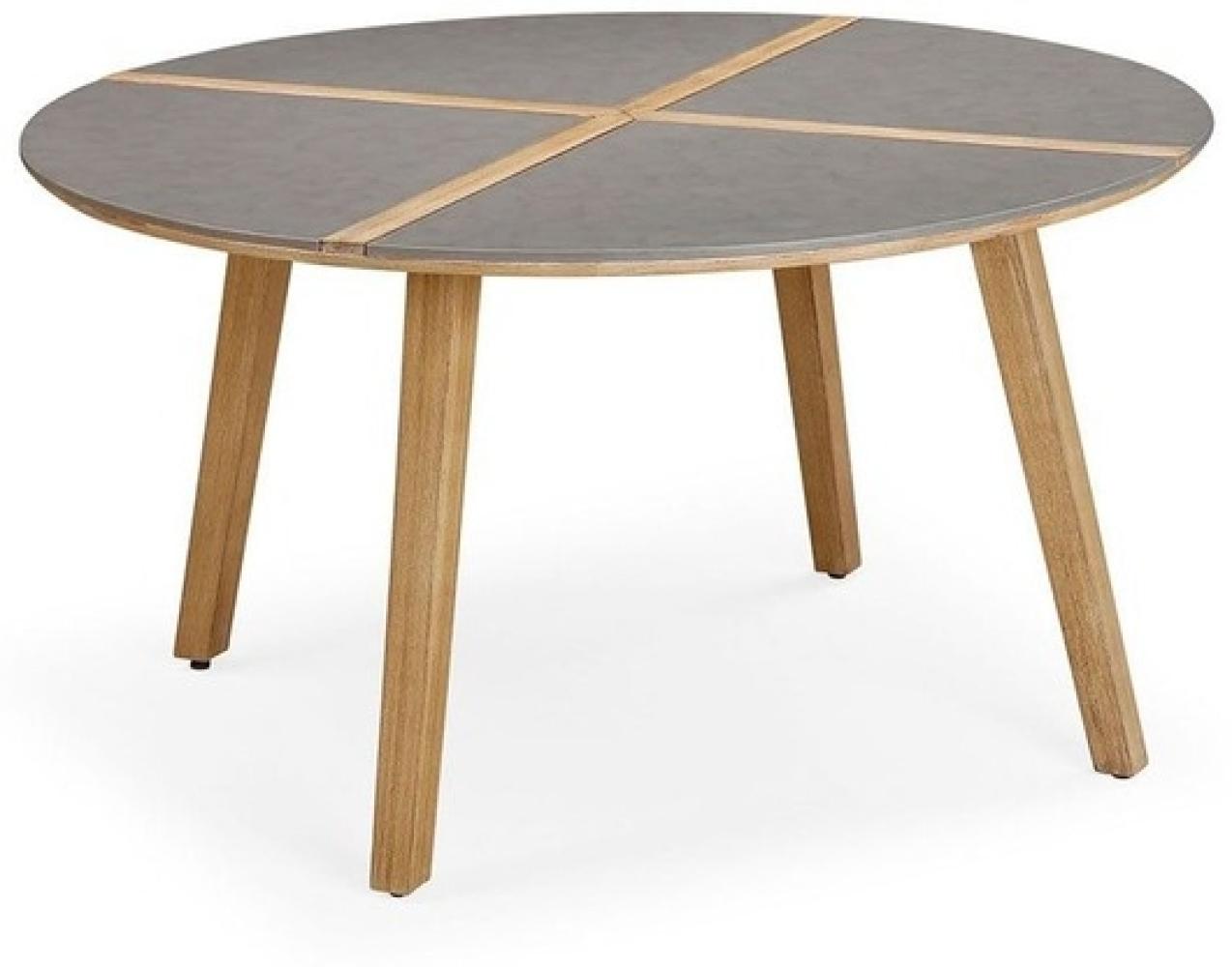 Best Tisch Barletta 140cm rund Grandis/betongrau Gartentisch Bild 1