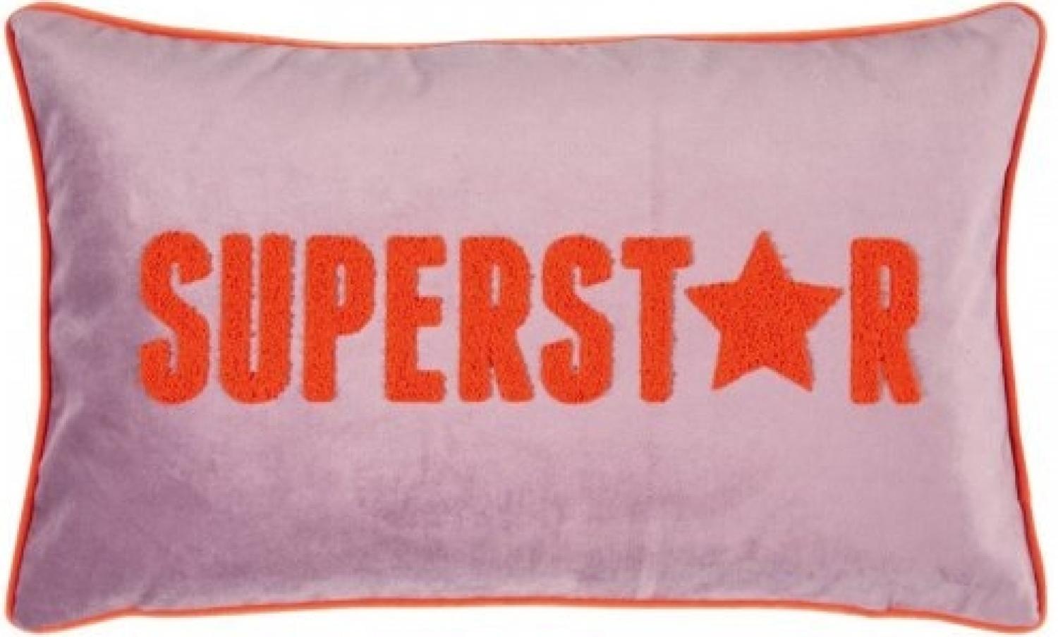 pad Kissenhülle Letters Superstar Lilac (30x50cm) 11588-S35-3050 Bild 1