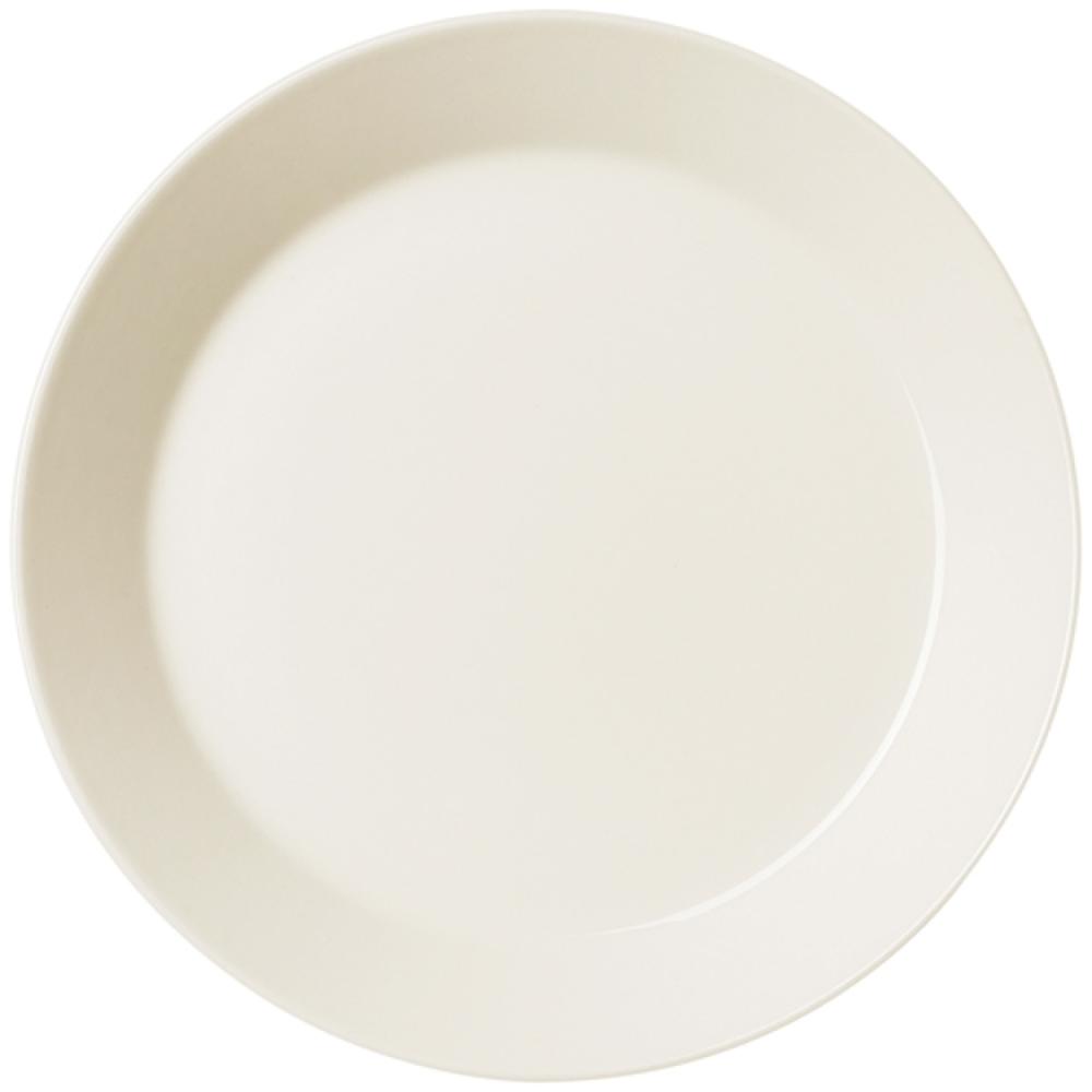 Teller - 21 cm - Weiss Teema white Iittala Frühstücksteller - Mikrowellengeeignet Backofengeeignet geeignet, Spülmaschinengeeignet Bild 1