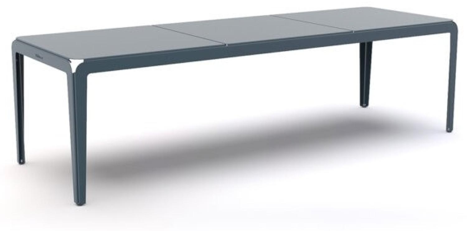 Bended Table / Outdoor Esstisch 270x90 grau/blau Bild 1