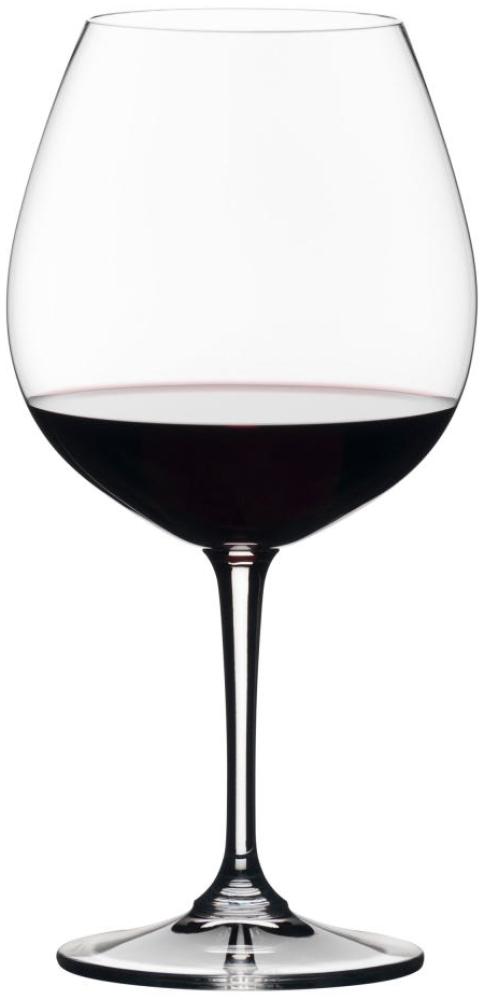 Riedel Vivant Pinot Noir, 4er Set, Rotweinglas, Weinglas, Hochwertiges Glas, 700 ml, 0484/07 Bild 1