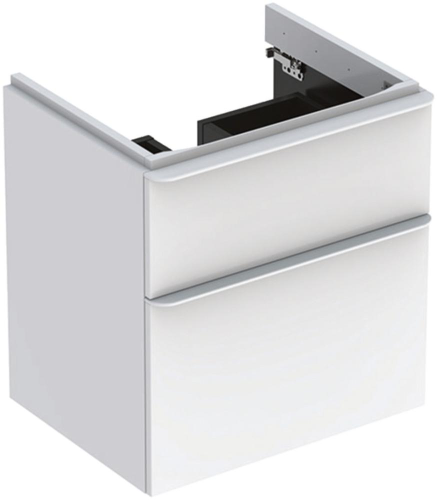 Geberit SMYLE SQUARE Waschbeckenunterschrank 58,4 cm breit, Weiß Bild 1